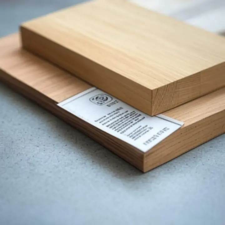 Természetes fa és egyéb környezetbarát ajtóanyagok részletfotója